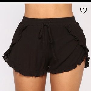 Fashion Nova Ruffle Shorts
